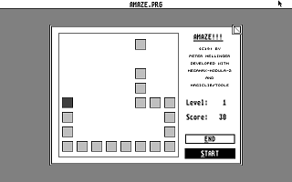 Amaze!!! atari screenshot